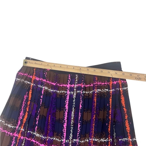 NWT J.Crew Pleated Midi Skirt Size 8tall AO802 - Picture 2 of 5